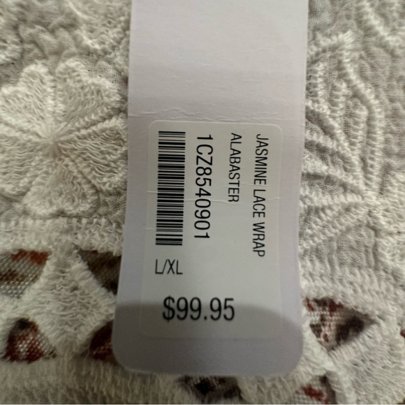 Soft Surroundings | NWT Jasmin Lace Wrap Embroidered Top - Size L/XL - Picture 9 of 12